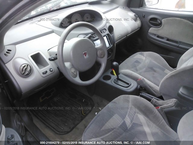 1G8AL52FX3Z115628 - 2003 SATURN ION LEVEL 3 BLACK photo 5