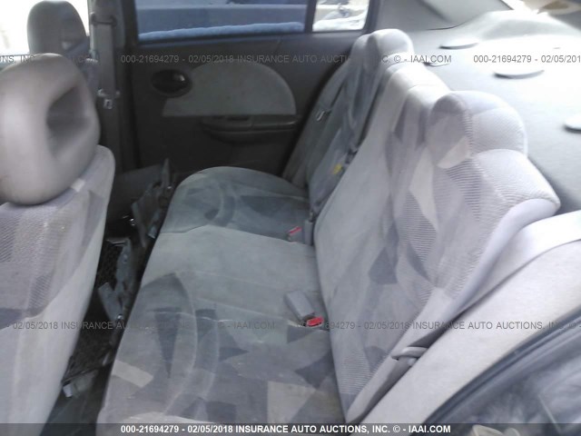 1G8AL52FX3Z115628 - 2003 SATURN ION LEVEL 3 BLACK photo 8