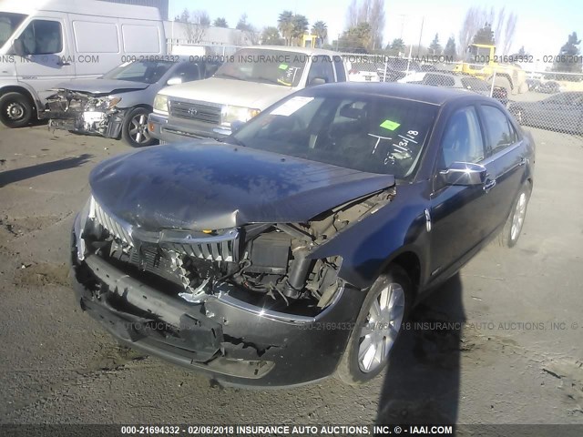 3LNDL2L37CR820179 - 2012 LINCOLN MKZ HYBRID GRAY photo 2