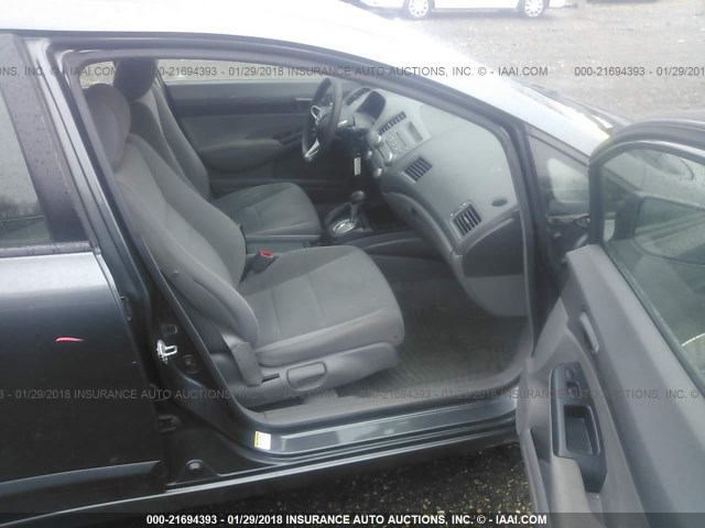 2HGFA1F34AH529982 - 2010 HONDA CIVIC VP GRAY photo 5