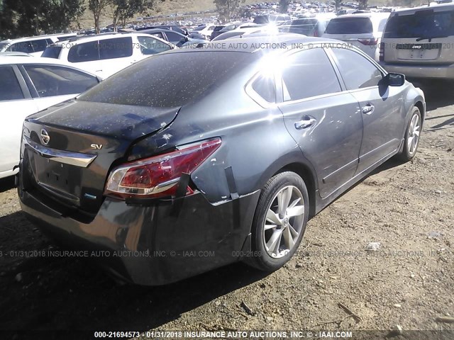 1N4AL3AP7DN470226 - 2013 NISSAN ALTIMA 2.5/S/SV/SL GRAY photo 4