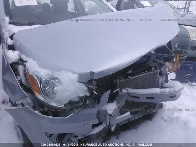 ML32F3FJ5HHF06855 - 2017 MITSUBISHI MIRAGE G4 ES ვერცხლისფერი ფოტო 6