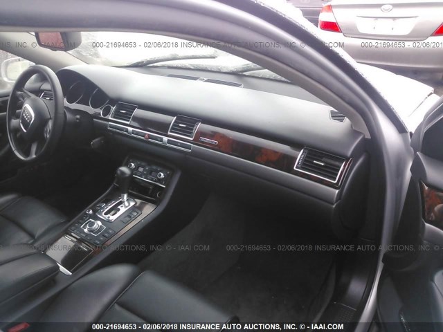 WAULL44E26N005145 - 2006 AUDI A8 4.2 QUATTRO SILVER photo 5