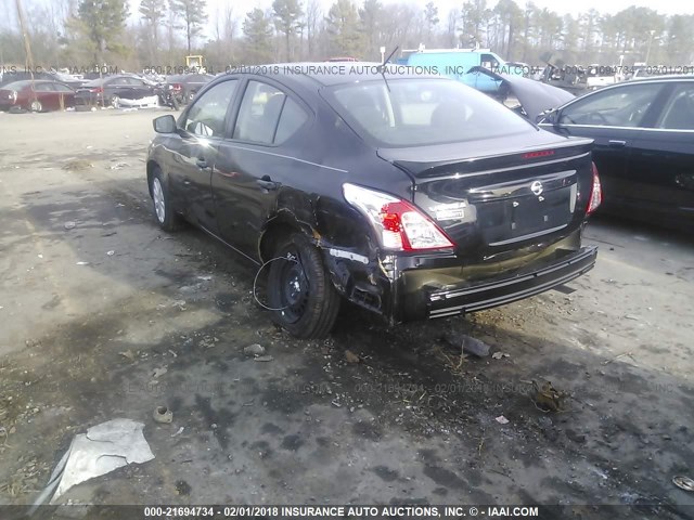 3N1CN7AP9HL905888 - 2017 NISSAN VERSA S/S PLUS/SV/SL BLACK photo 3