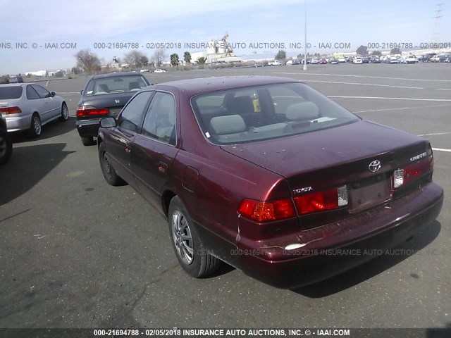 JT2BG22K410533378 - 2001 TOYOTA CAMRY CE/LE/XLE 红色 照片 3