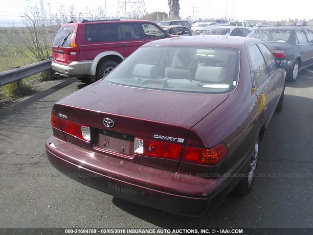 JT2BG22K410533378 - 2001 TOYOTA CAMRY CE/LE/XLE 红色 照片 4