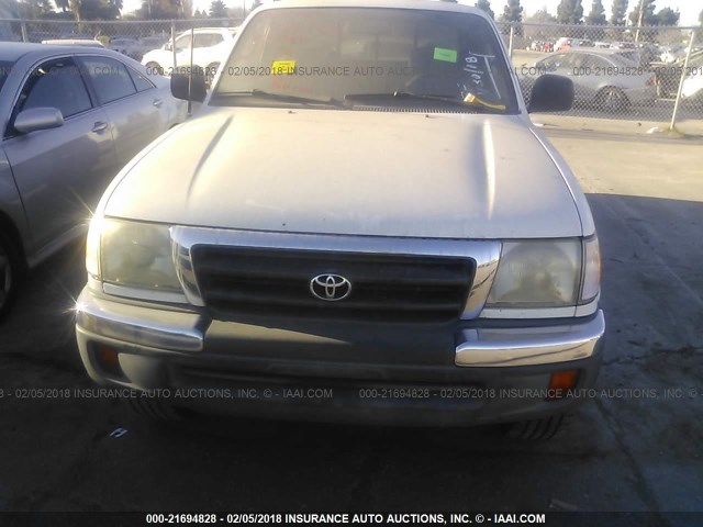 4TASN92N8YZ635560 - 2000 TOYOTA TACOMA XTRACAB PRERUNNER თეთრი ფოტო 6