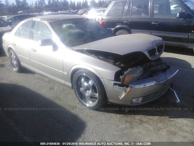 1LNHM87A2YY813997 - 2000 LINCOLN LS BEIGE photo 1