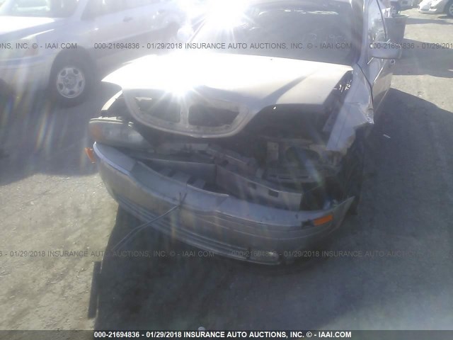 1LNHM87A2YY813997 - 2000 LINCOLN LS BEIGE photo 6
