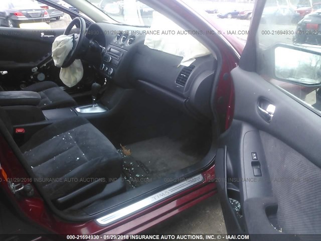 1N4CL21E87C156943 - 2007 NISSAN ALTIMA HYBRID RED photo 5
