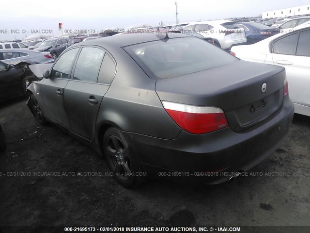 WBANV93578CW56674 - 2008 BMW 535 XI BLACK photo 3