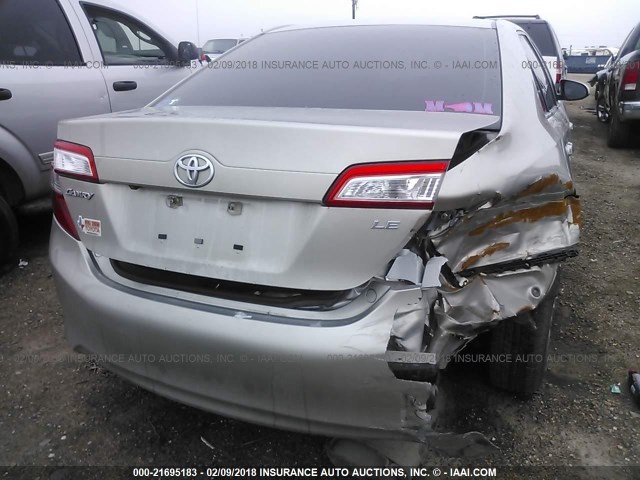 4T1BF1FK7EU410229 - 2014 TOYOTA CAMRY L/SE/LE/XLE ბეჟი ფოტო 6