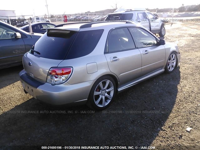 JF1GG79696G810209 - 2006 SUBARU IMPREZA WRX SPORT/LIMITED SILVER photo 4