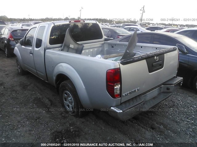 1N6BD0CT1GN900791 - 2016 NISSAN FRONTIER S/SV SILVER photo 3