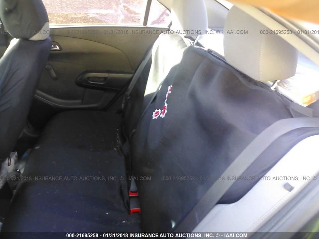 1G1JA5SH7E4115317 - 2014 CHEVROLET SONIC LS BLACK photo 8