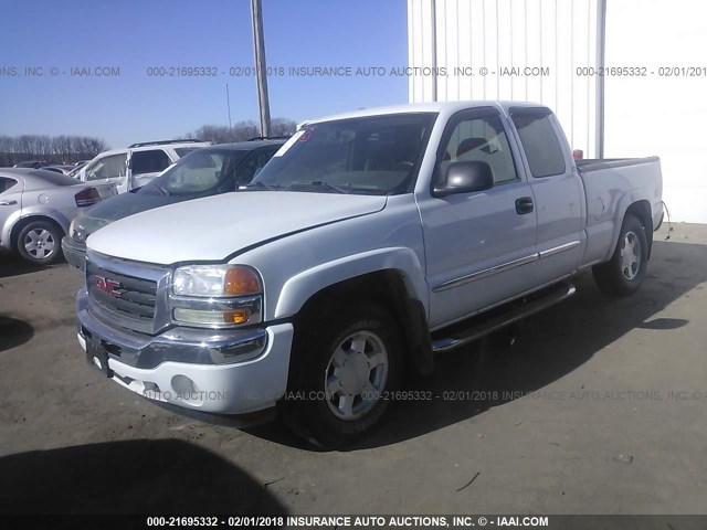 1GTEK19Z77Z100786 - 2007 GMC NEW SIERRA K1500 WHITE photo 2