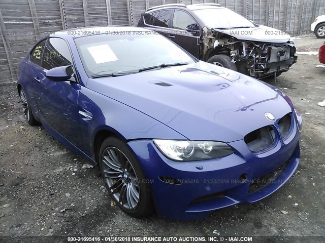 WBSWD93558PY40359 - 2008 BMW M3 BLUE photo 1