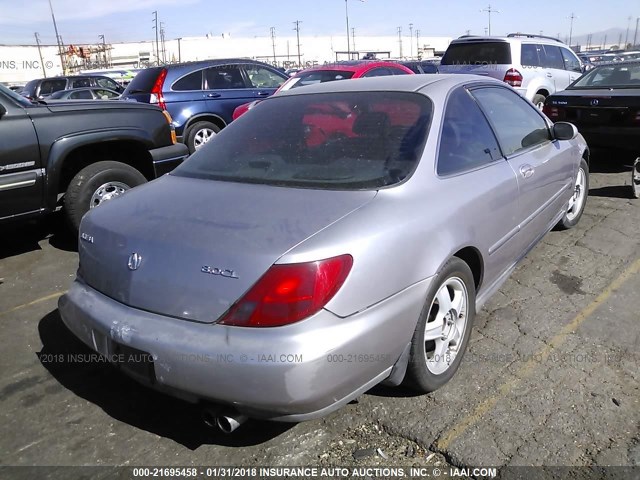 19UYA2252VL011643 - 1997 ACURA 3.0CL SILVER photo 4