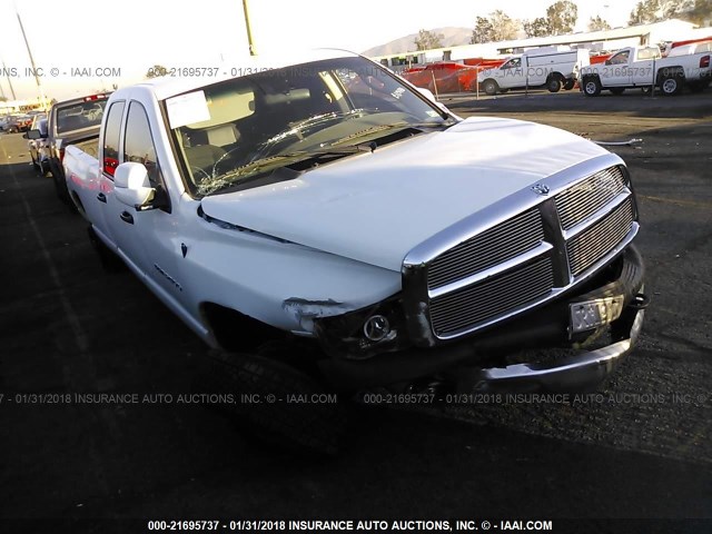 3D7KR28D75G742891 - 2005 DODGE RAM 2500 ST/SLT 白色 照片 1