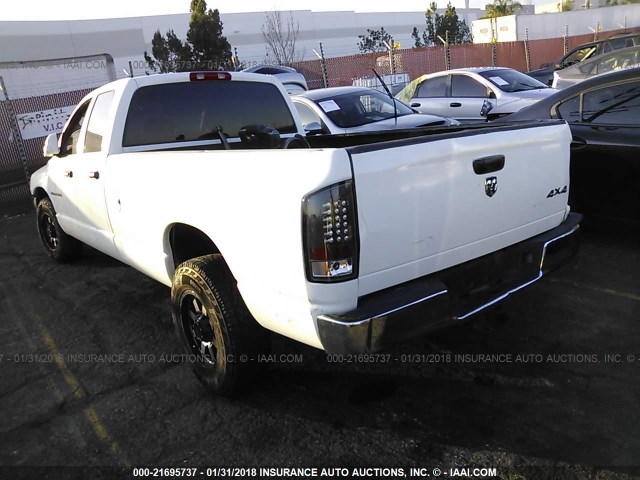 3D7KR28D75G742891 - 2005 DODGE RAM 2500 ST/SLT 白色 照片 3