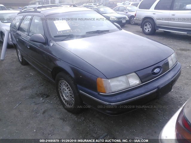 1FACP5746LG194744 - 1990 FORD TAURUS GL BLUE photo 1