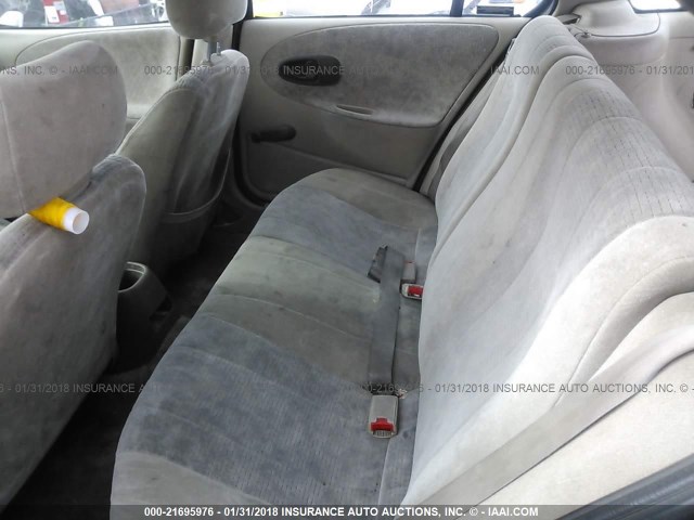 1G8ZK8275WZ100166 - 1998 SATURN SW2 BLUE photo 8