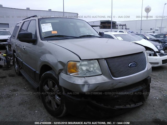 1FMPU15595LA66836 - 2005 FORD EXPEDITION XLT TAN photo 1