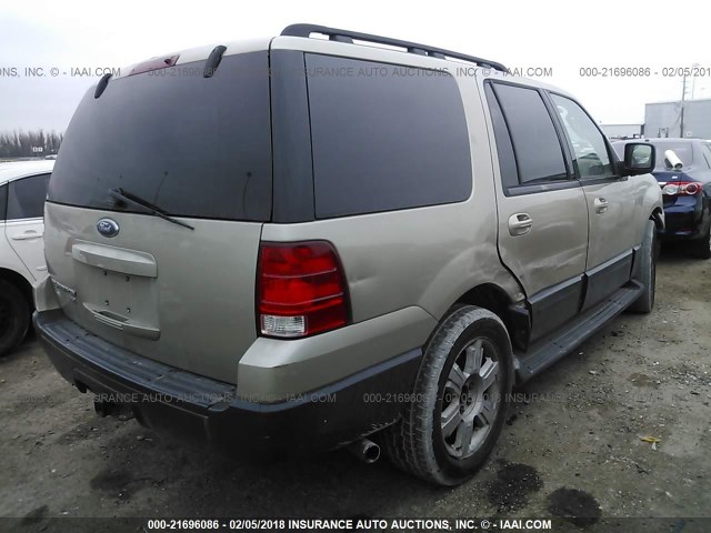 1FMPU15595LA66836 - 2005 FORD EXPEDITION XLT TAN photo 4