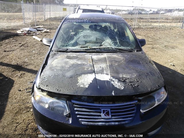 1G8AL58B07Z114711 - 2007 SATURN ION LEVEL 3 BLUE photo 6