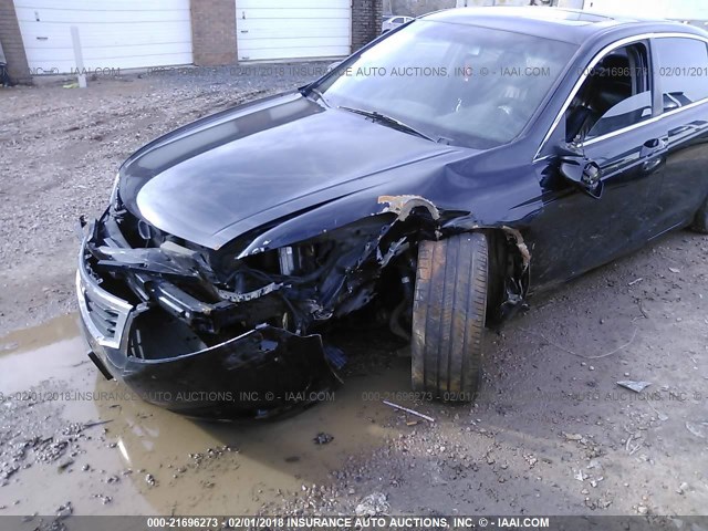 1HGCP258X8A106188 - 2008 HONDA ACCORD EXL BLACK photo 6