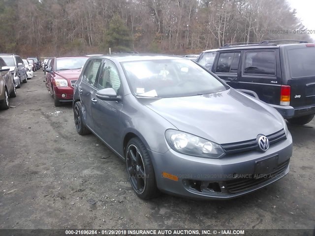 WVWDB7AJ8BW017138 - 2011 VOLKSWAGEN GOLF GRAY photo 1