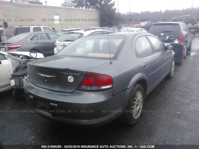 1C3EL56RX5N542866 - 2005 CHRYSLER SEBRING TOURING GRAY photo 4