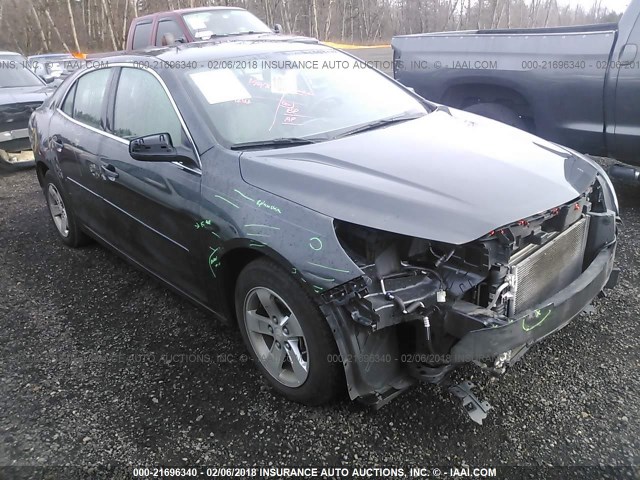 1G11B5SL7FF330574 - 2015 CHEVROLET MALIBU LS ნაცრისფერი ფოტო 1
