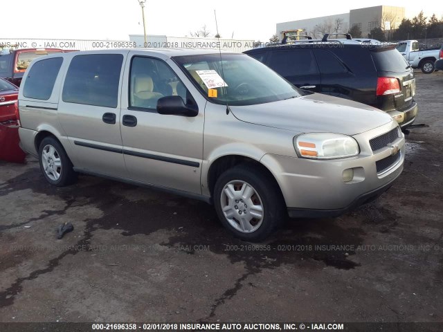 1GNDV23W68D193250 - 2008 CHEVROLET UPLANDER LS TAN photo 1