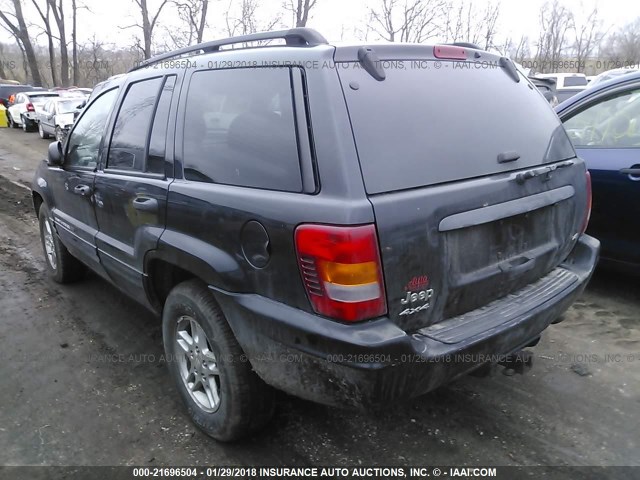 1J4GW48N04C171656 - 2004 JEEP GRAND CHEROKEE LAREDO/COLUMBIA/FREEDOM 黑色 照片 3