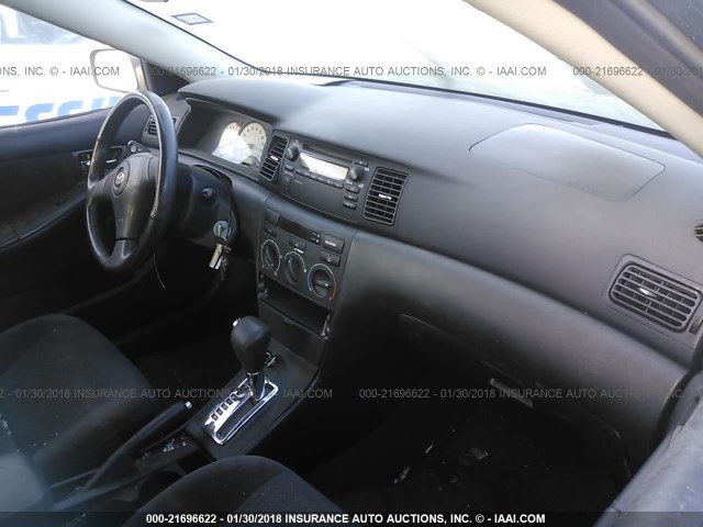 2T1BR32E94C208091 - 2004 TOYOTA COROLLA CE/LE/S GRAY photo 5