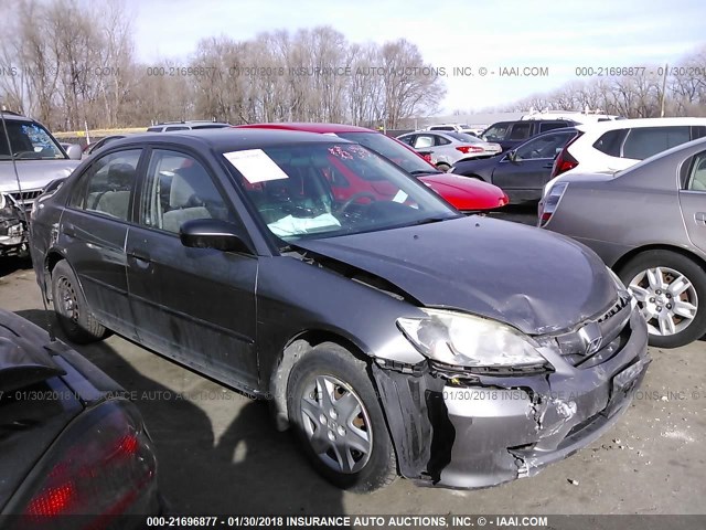 1HGES16395L015630 - 2005 HONDA CIVIC DX VP Boz foto 1
