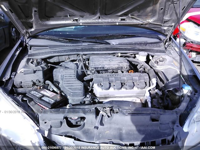 1HGES16395L015630 - 2005 HONDA CIVIC DX VP Boz foto 10
