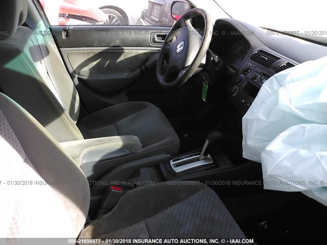 1HGES16395L015630 - 2005 HONDA CIVIC DX VP Boz foto 5