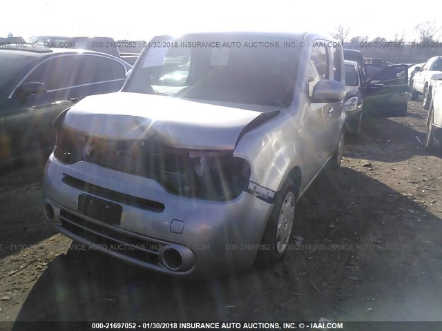 JN8AZ2KR4BT202427 - 2011 NISSAN CUBE S/SL/KROM SILVER photo 2