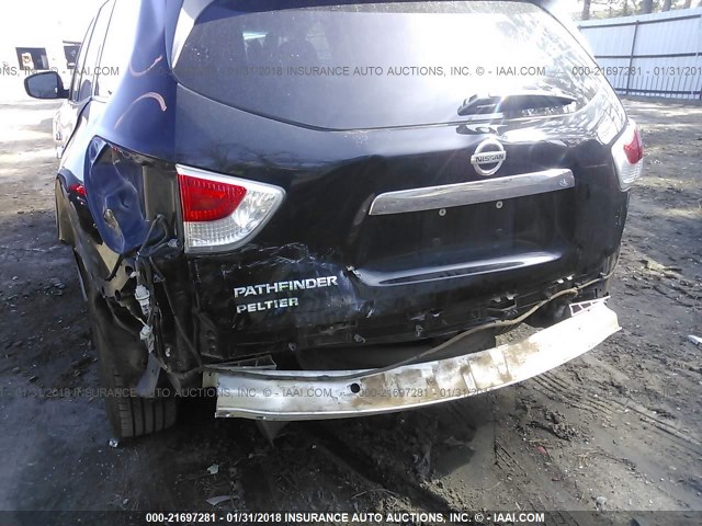 5N1AR2MN5EC734047 - 2014 NISSAN PATHFINDER S/SV/SL/PLATINUM 黑色 照片 6