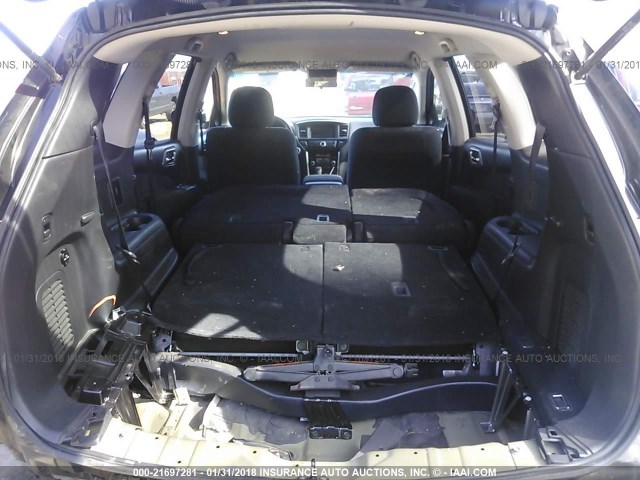 5N1AR2MN5EC734047 - 2014 NISSAN PATHFINDER S/SV/SL/PLATINUM 黑色 照片 8