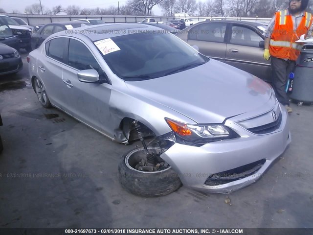 19VDE1F34EE001833 - 2014 ACURA ILX 20 SILVER photo 1