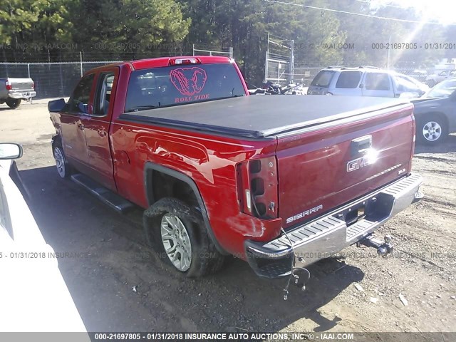 1GTR1UEH9EZ355309 - 2014 GMC SIERRA C1500 SLE RED photo 3