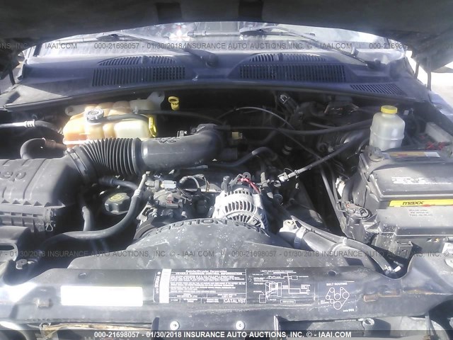 1J4GL48K64W209632 - 2004 JEEP LIBERTY SPORT 黑色 照片 10