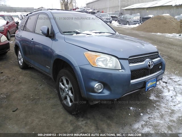 JTMBK31V19D004305 - 2009 TOYOTA RAV4 LIMITED BLUE photo 1