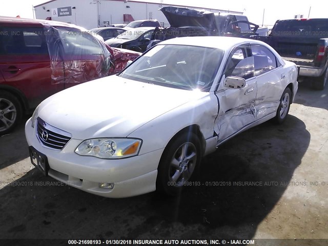 JM1TA221111705879 - 2001 MAZDA MILLENIA WHITE photo 2