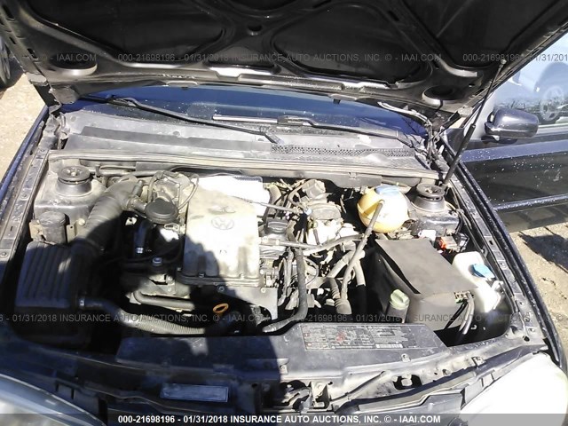 3VWDC21V42M806760 - 2002 VOLKSWAGEN CABRIO GLX 黑色 照片 10