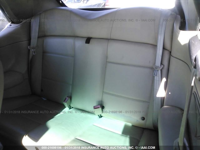 3VWDC21V42M806760 - 2002 VOLKSWAGEN CABRIO GLX 黑色 照片 8