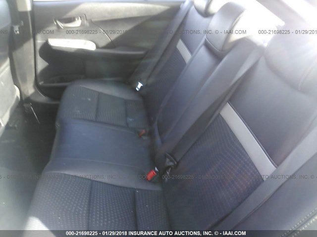 4T1BF1FK0DU244358 - 2013 TOYOTA CAMRY L/SE/LE/XLE 黑色 照片 8